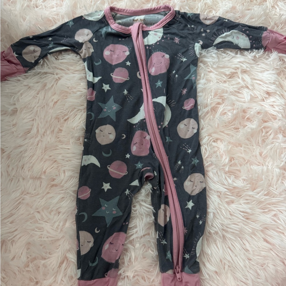 Little Sleepies Celestial Print Footie Pajama